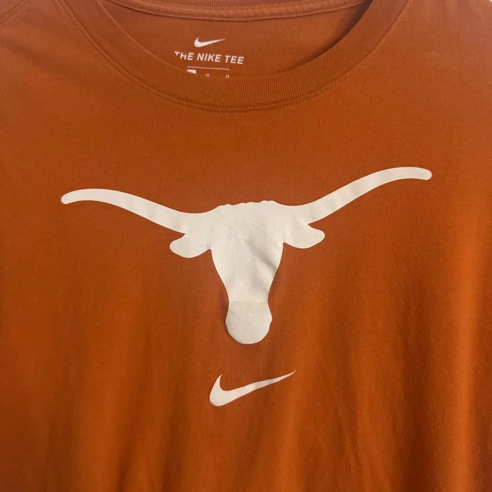Texas Longhorns UT NCAA Nike Burnt Orange Short Sleeve T-Shirt Men's Size Medium